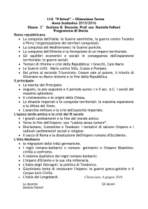 Storia - IIS Pellegrino Artusi
