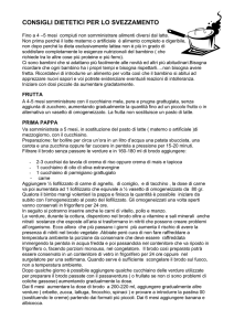 schema dietetico per lattanti - sicupp.it