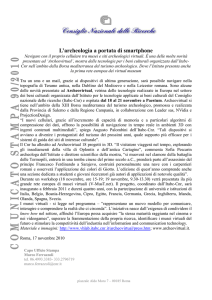 La scheda - Almanacco della Scienza