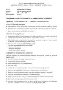 verifica d`ingresso - "L. Cossa"