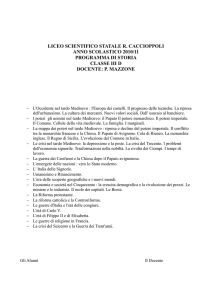 LICEO SCIENTIFICO STATALE R. CACCIOPPOLI ANNO