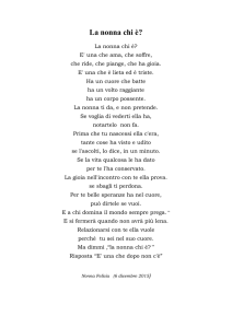 la nonna chi e`? - Comune di Campagna Lupia