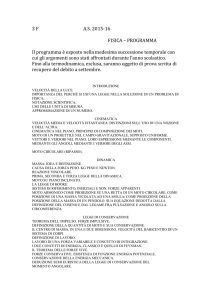 fisica - Liceo Morgagni