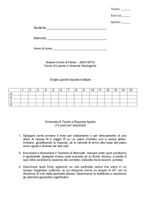 esame_di_fisica_2016.01.25 - Dipartimento di Ingegneria e