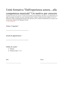 Modulo 1 - Istituto Comprensivo Raffaello Sanzio