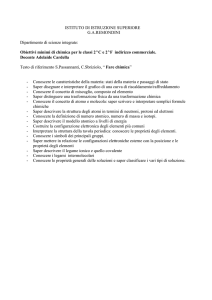 Chimica seconda commerciale