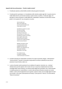 Perché si studia la storia?