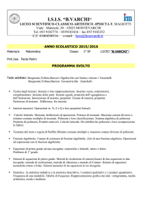 Programma 1 Sp