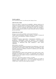 Statistica applicata
