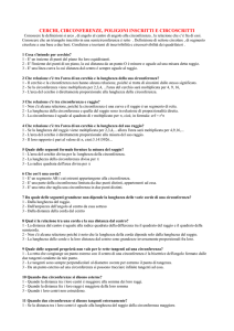 CERCHI e poligono test