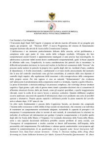 UNIVERSITÀ DEGLI STUDI DELL`AQUILA DIPARTIMENTO DI