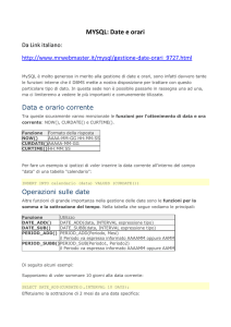 SQL Working with Dates