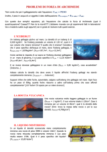 Problemi di Archimede - Digilander