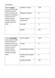 matematica/scienze