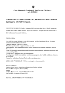 Programma - Professioni Sanitarie