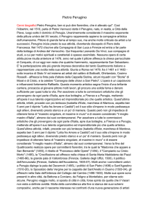 Pietro Perugino Cenni biografici:Pietro Perugino, ben si può dire