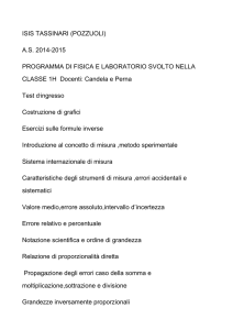 ISIS TASSINARI (POZZUOLI) A.S. 2014