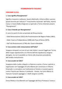8. Cosa accade nella I Guerra d`Indipendenza?