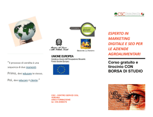 ESPERTO IN MARKETING DIGITALE E SEO PER LE AZIENDE