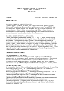 scienze - Liceo Morgagni
