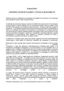 Certificato di Invalidità Civile e Handicap: Differenze e Diritti