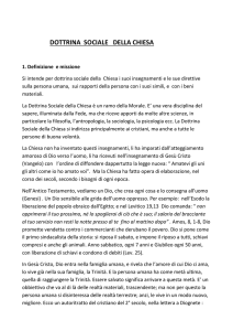 Dottrina Sociale della Chiesa