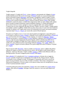 Virgilio biografia Virgilio nacque il 15 ottobre del 70 a.C. vicino a