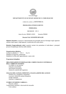 UNIVERSITA* degli STUDI di FOGGIA