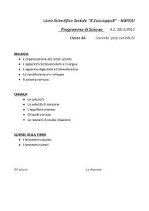 Scienze_4A - Liceo Caccioppoli