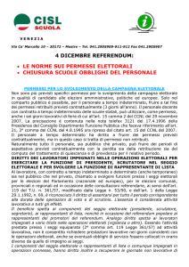 norme-elettorali - Cisl Scuola Venezia