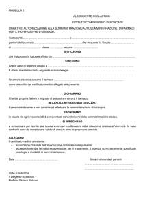 modello 5 - Istituto Comprensivo Roncade