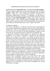 Considerazioni conclusive su Montale