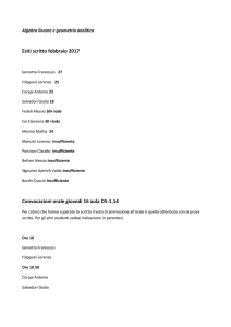 esito scritto febbraio 2017 File