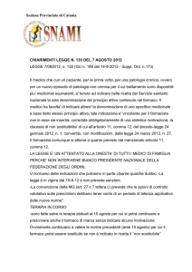 chiarimenti legge n. 135 del 7 agosto 2012