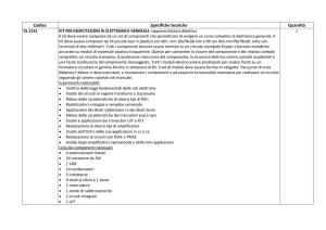 Codice Specifiche tecniche Quantità DL 2152 KIT PER