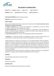 relazione di laboratorio