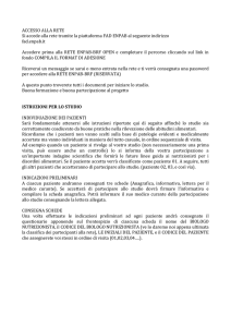 istruzioni per i biologi
