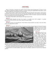Descrizione di Monte Mario