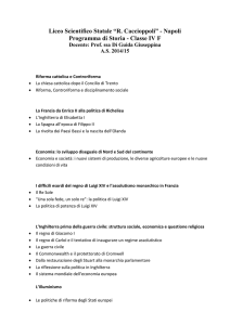 Storia 4F - Liceo Caccioppoli