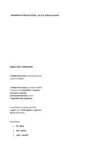 GRAMMATICA INGLESE DI BASE del prof. Raffaele Nardella