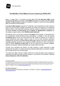 The Mad Box e Fiera Milano di nuovo insieme per