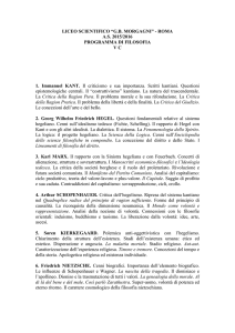 filosofia - Liceo Morgagni