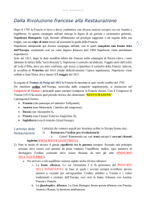 Restaurazione