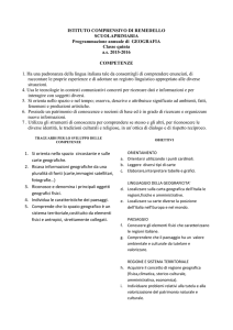 Geografia - Istituto Comprensivo statale di Remedello
