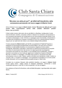 A. Contri – McLuhan non abita più qui