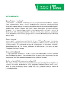 acondroplasia - Provincia di Pesaro e Urbino