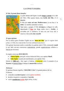 La civilta` egizia