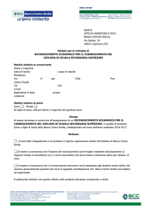 Tel. 051.972711 - Fax 051.972246 Email: email@bancacentroemilia