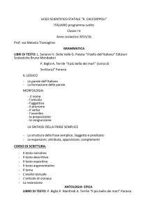 grammatica libri di testo