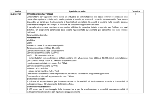 Codice Specifiche tecniche Quantità DL 2101T82 ATTUATORE PER